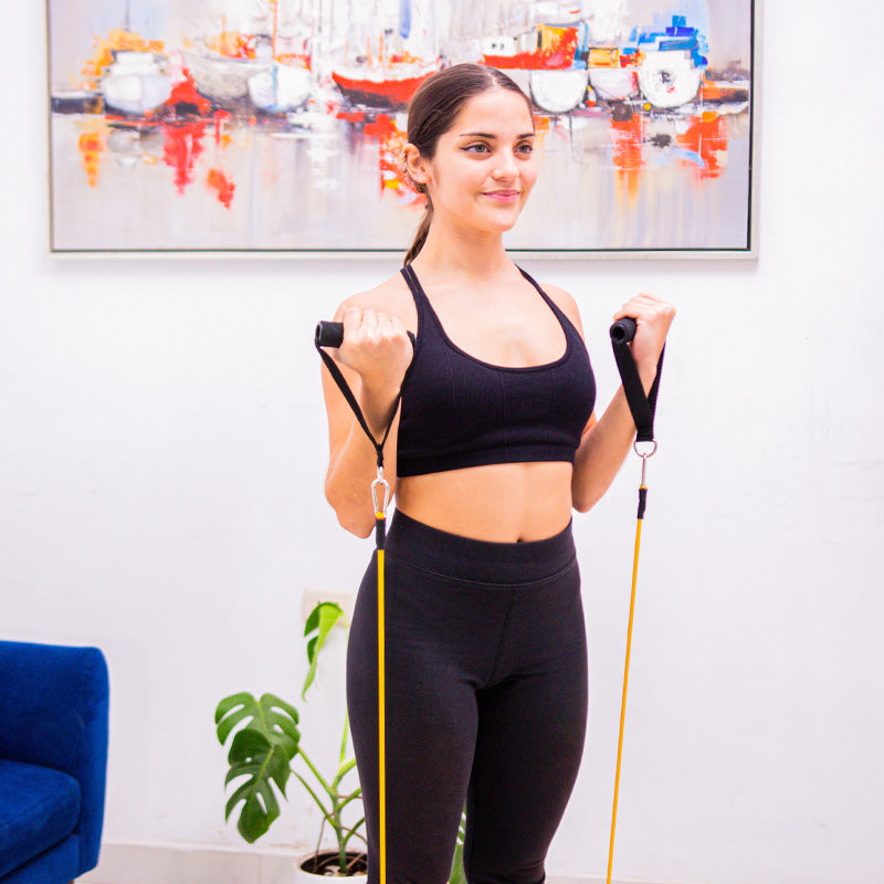 SET DE LIGAS DE RESISTENCIA + RUTINA VIRTUAL